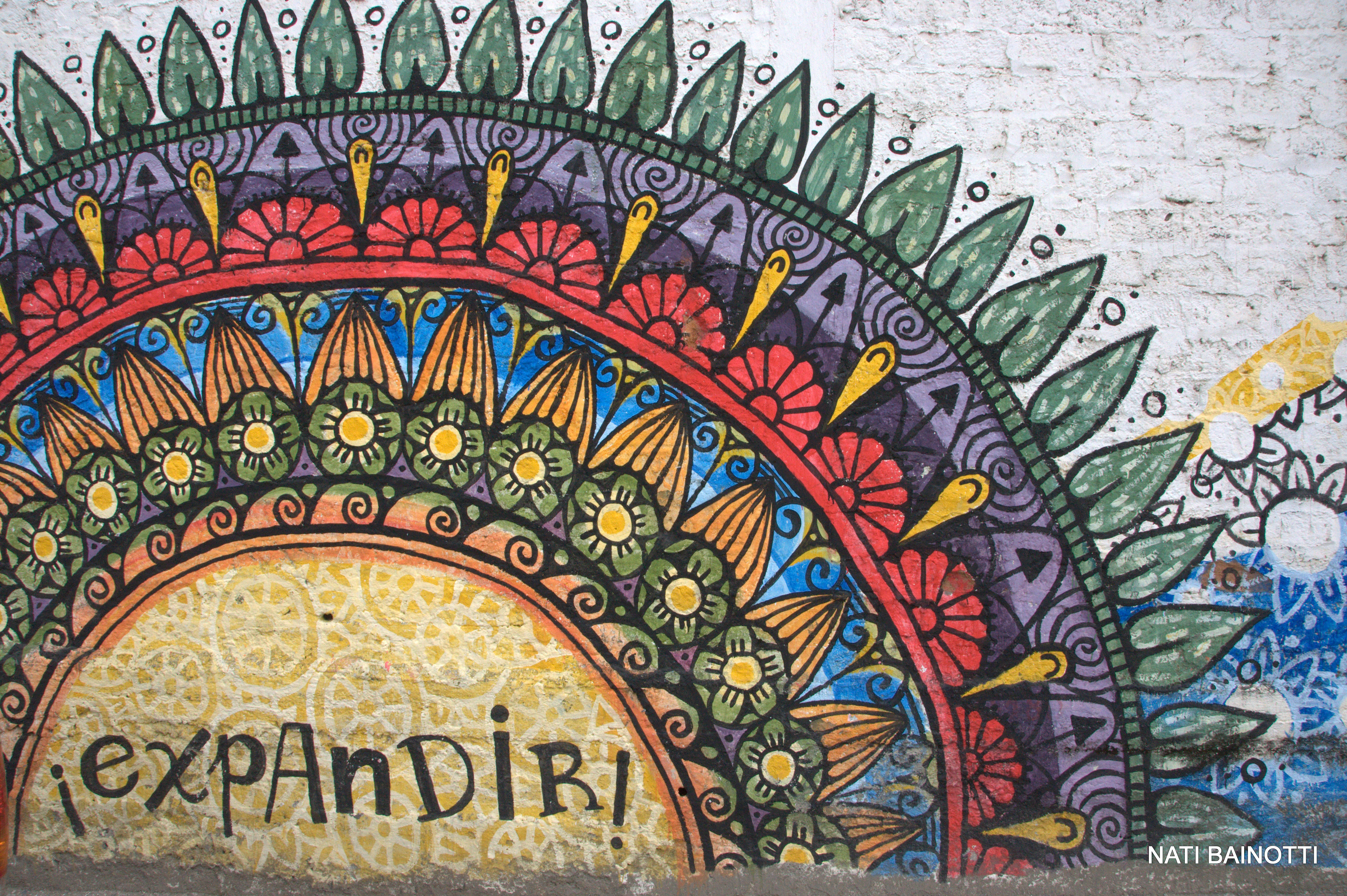 mural en vilcabamba expandir